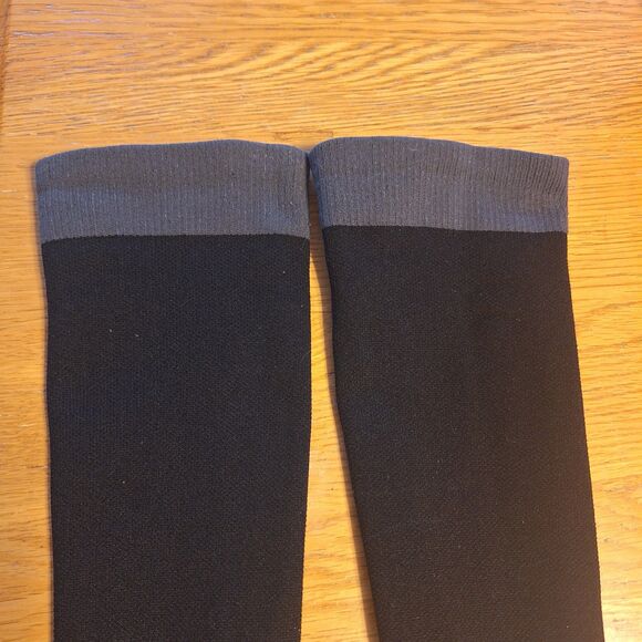 Comrad Black/Gray Compression Socks - Size M Unisex - Picture 5 of 5